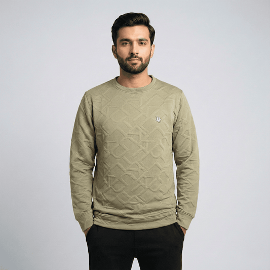 Sweat Shirt Royal Textured Edition